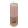 Bougie ronde Demi 230g rose - Bougie à prix de gros Bougie ronde Demi 230g rose - Bougie à prix de gros