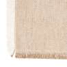 Set de table Indira en coton et jute beige 45x30cm - set de table à prix de gros