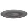 Assiette plate Aurore en verre gris D28cm - Assiette à prix de gros