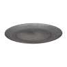 Assiette à dessert Aurore en verre gris D21cm - Assiette à prix de gros