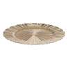 Assiette de présentation Nouvelle Orléans D33cm motif flocon - Assiette à prix grossiste Assiette de présentation Nouvelle Orléans D33cm motif flocon - Assiette à prix grossiste