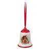 SDN CERAM CLOCHE ROUGE 6,5CM - Cloche à prix grossiste SDN CERAM CLOCHE ROUGE 6,5CM - Cloche à prix grossiste