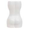 Vase corps Soleya H17cm blanc - Vase à prix grossiste Vase corps Soleya H17cm blanc - Vase à prix grossiste