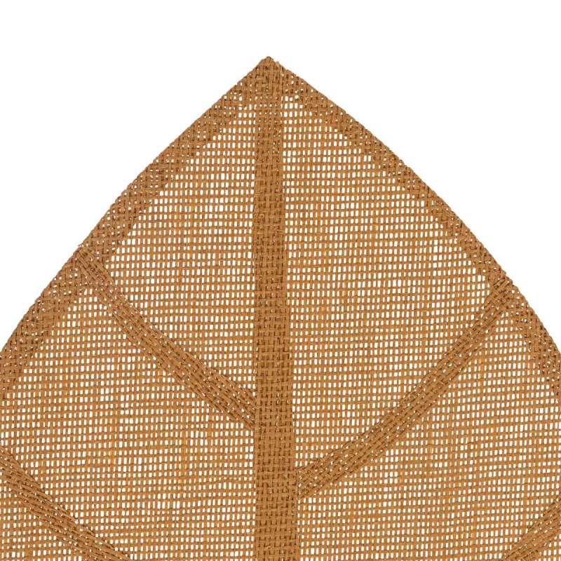 Set de table feuille marron clair 50x33cm - set de table à prix grossiste