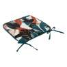 Galette de chaise extérieur 38x38cm bleu canard - Chaise longue à prix grossiste