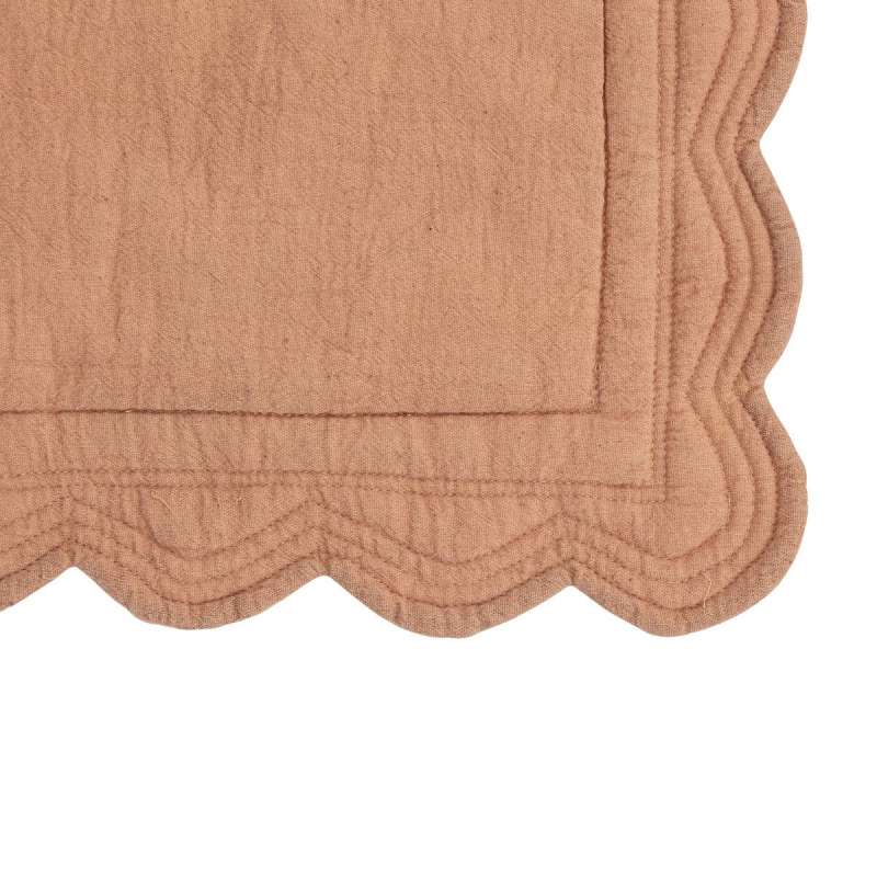 Set de table The floral 45x30cm boutis rose - set de table à prix grossiste