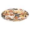 Assiette plate Tropical Boudoir en céramique D26cm - Assiette à prix grossiste