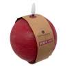 Bougie boule à led Molia D10cm rouge - bougie LED à prix grossiste