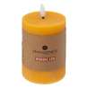 Bougie ronde à led Molia H13cm jaune - bougie LED à prix de gros