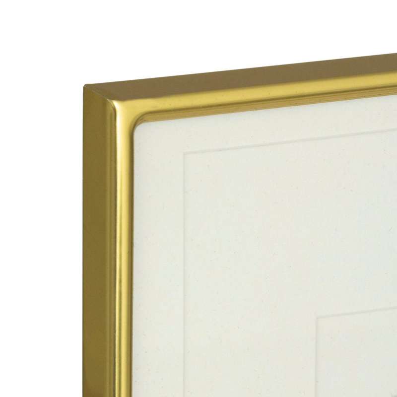 Cadre photo métal Elisa 20x25cm blanc à prix grossiste - Cadre photo à prix de gros