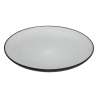 Assiette plate Diane en céramique beige D27cm - Assiette à prix grossiste