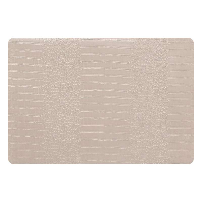 Set de table Croco beige 49x33cm - set de table à prix de gros