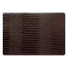 Set de table Croco marron 49x33cm - set de table à prix de gros