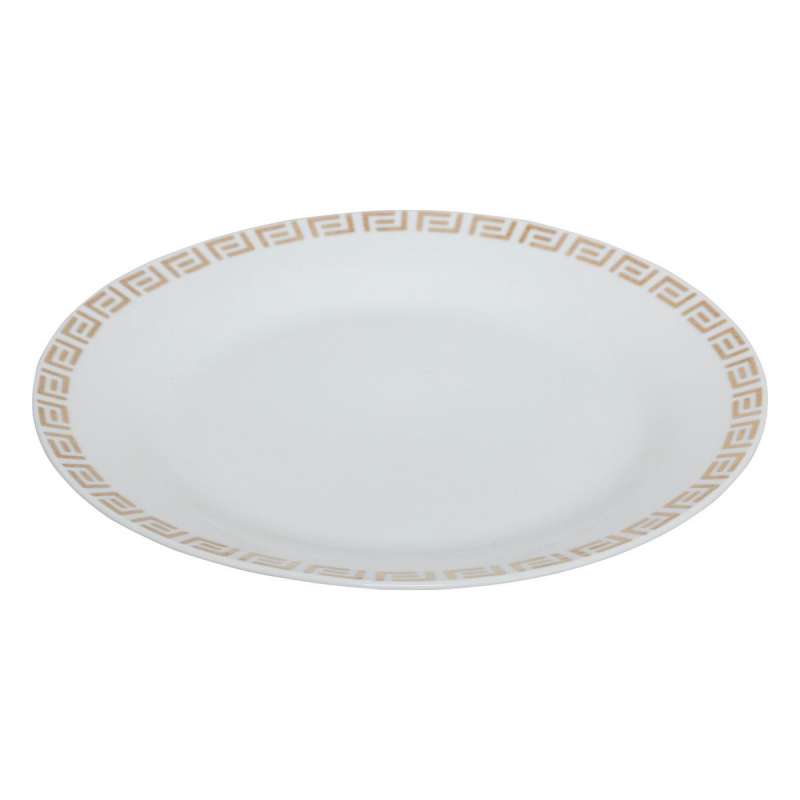 Assiette plate Aya en porcelaine D27cm à prix grossiste - Assiette à prix de gros