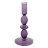 Bougeoir verre Deep violet H195cm - Bougeoir à prix de gros