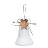 SDN PLF CLOCHE NEIGE BL 10CM - Cloche à prix de gros