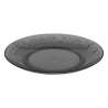 Assiette Estiva gris charbon D20cm - Assiette à prix de gros Assiette Estiva gris charbon D20cm - Assiette à prix de gros