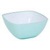 Saladier Square vert menthe 14x14cm - Saladier à prix grossiste