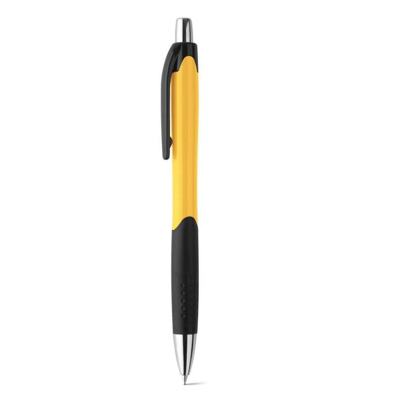 Plastik kuglepen med gummigreb 10x138 mm til engrospris - Pen til engrospris