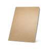 A5 Lined Notepad with Interior Pocket - Stationery item at wholesale prices