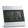 Aluminum Desk Station with LCD Display - Clock at wholesale prices