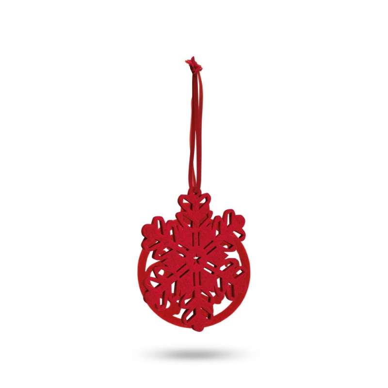 Set di 3 decorazioni natalizie in feltro 80x90 mm - Accessorio di Natale a prezzi all'ingrosso