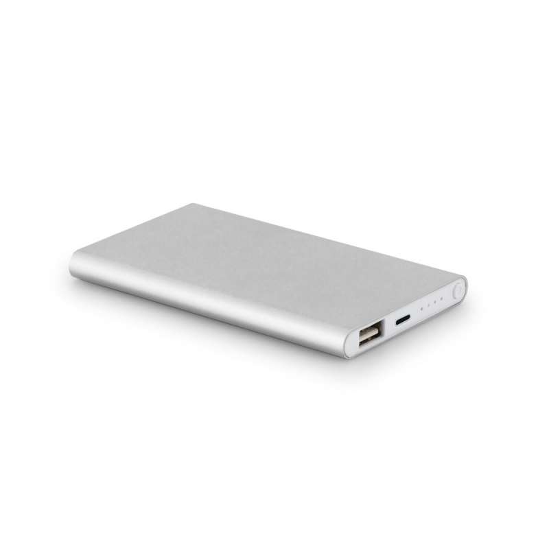 Aluminium powerbank 4000 mAh 110 mm - Laddare till grossistpris