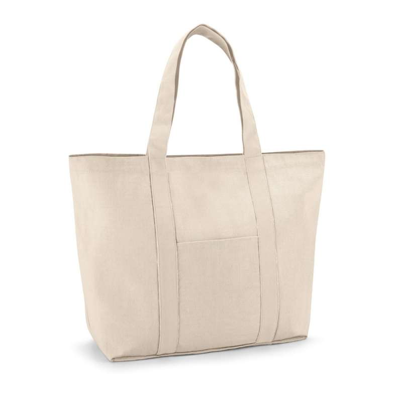 60cm Canvas Tote Bag with Pockets, 530x380mm - Shopping bag at wholesale prices