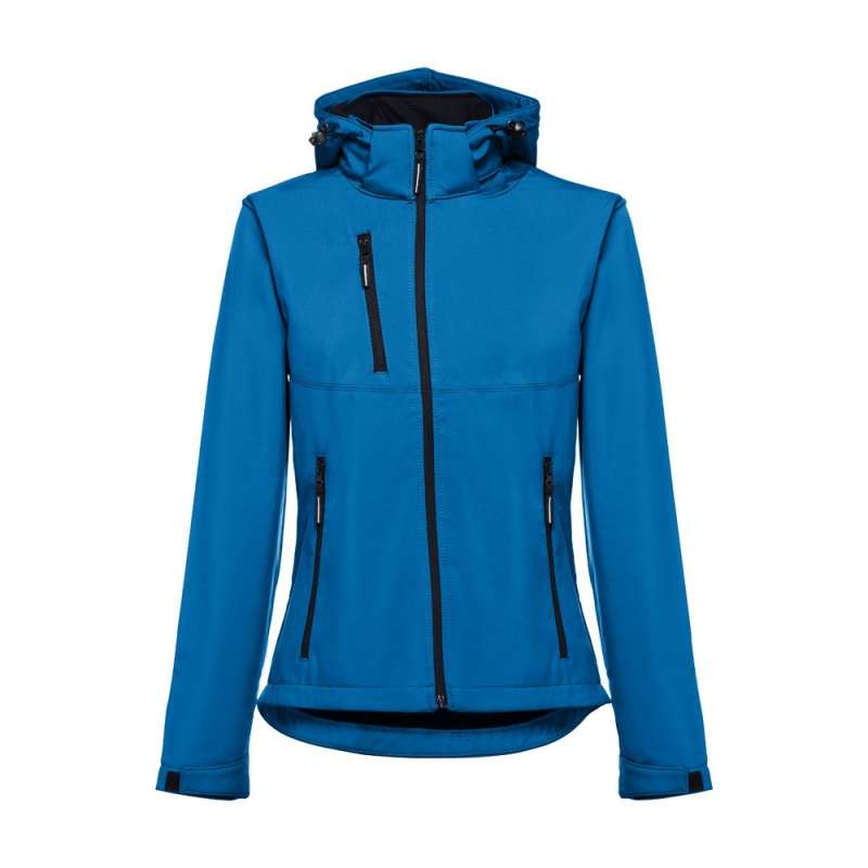 Women's Softshell Jacket with Removable Hood, Sizes S-XXL - Softshell at wholesale prices