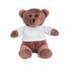 Peluche de 15 cm con camiseta personalizable - Peluche a precios de mayorista
