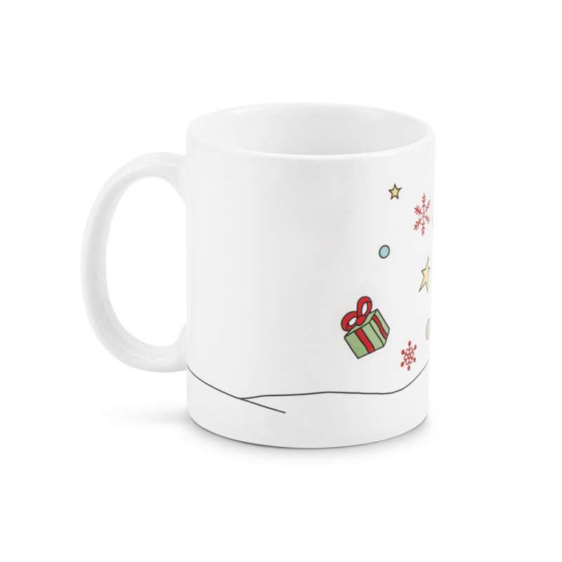 Taza de cerámica Navidad 350 ml a precios de mayorista - Taza a precios de mayorista