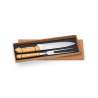 2-Piece Bamboo and Stainless Steel BBQ Set - Kitchen utensil at wholesale prices 2-Piece Bamboo and Stainless Steel BBQ Set - Kitchen utensil at wholesale prices