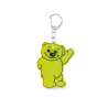 Llavero fluorescente en forma de oso 60x66 mm - Llavero luminoso a precios de mayorista Llavero fluorescente en forma de oso 60x66 mm - Llavero luminoso a precios de mayorista