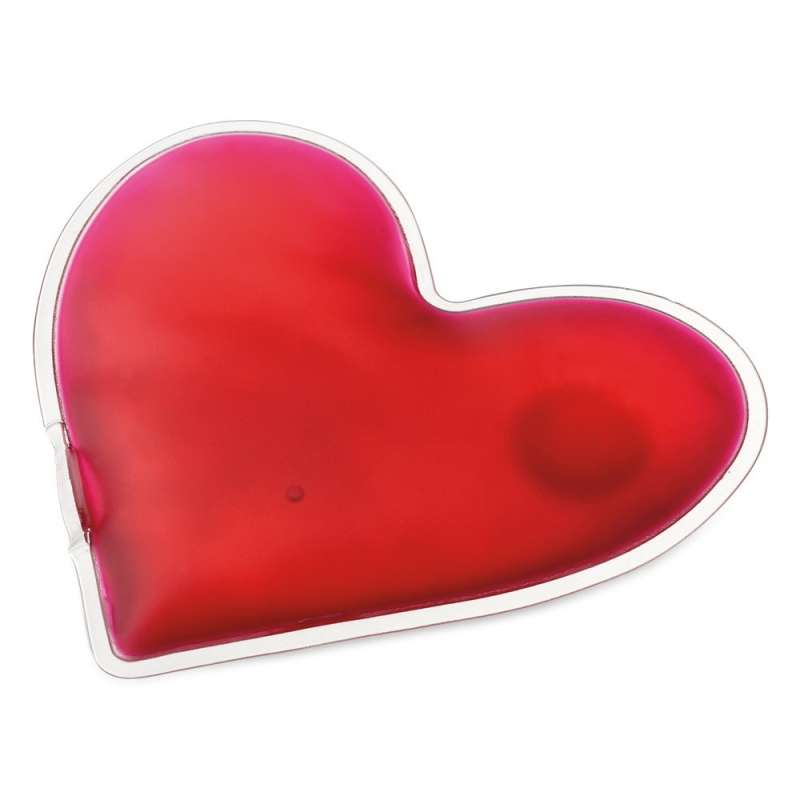 Chaufferette en PVC corazón 102x90 mm - Artículo de ocio a precios de mayorista