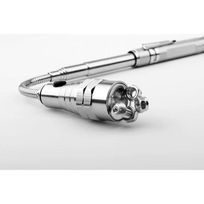 Torcia LED Metallica Estensibile 3 LED - Torcia a prezzi all'ingrosso