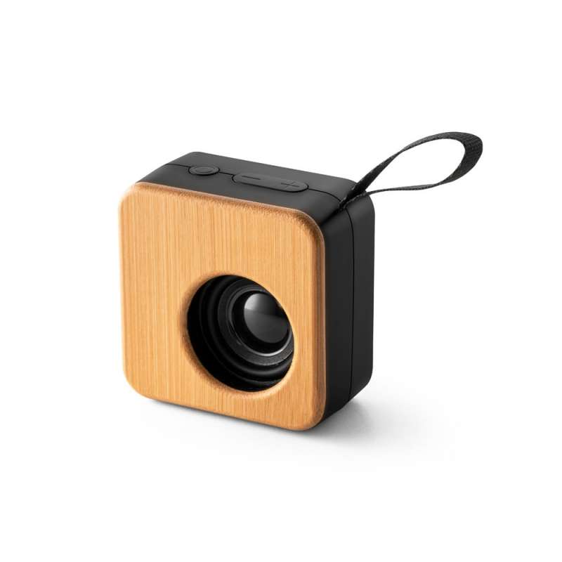 Compact Bamboo and ABS Portable Speaker at wholesale prices - Speaker at wholesale prices Compact Bamboo and ABS Portable Speaker at wholesale prices - Speaker at wholesale prices
