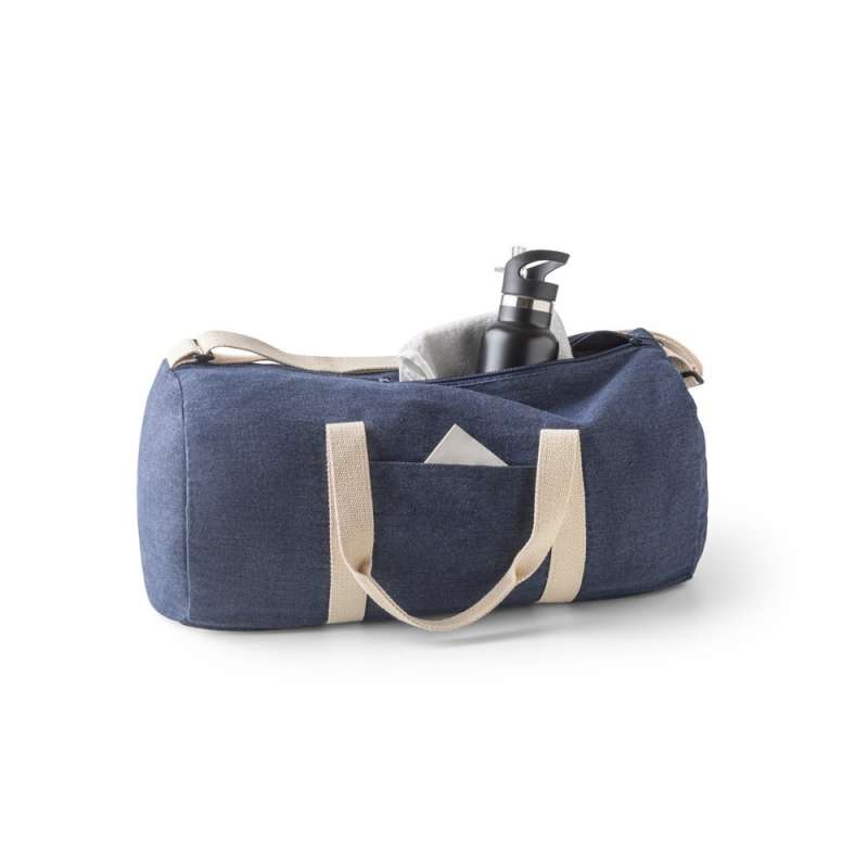 Bolsa de deporte denim 25 L, 480 mm a precios de mayorista - Bolsa de deporte a precios de mayorista