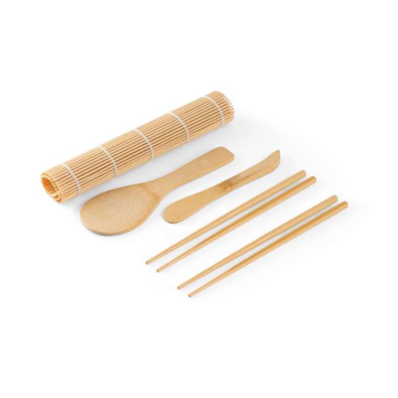 Set sushi in bambù con scatola 245x100 mm - Articolo per la cucina asiatica a prezzi all'ingrosso Set sushi in bambù con scatola 245x100 mm - Articolo per la cucina asiatica a prezzi all'ingrosso