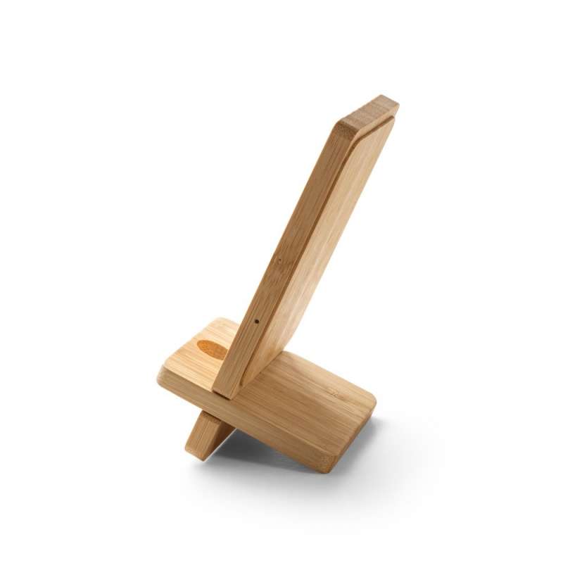 Bamboo cordless charger - Phone support at wholesale prices