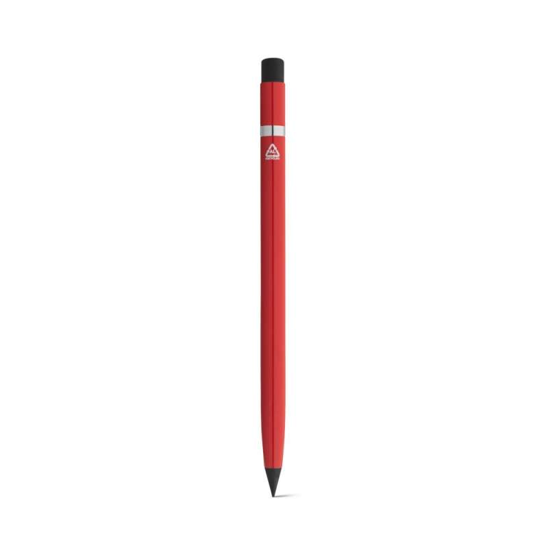 Aluminium Kleurpotlood 8 mm x 150 mm met Gum tegen groothandelsprijzen - Recycleerbaar accessoire tegen groothandelsprijzen
