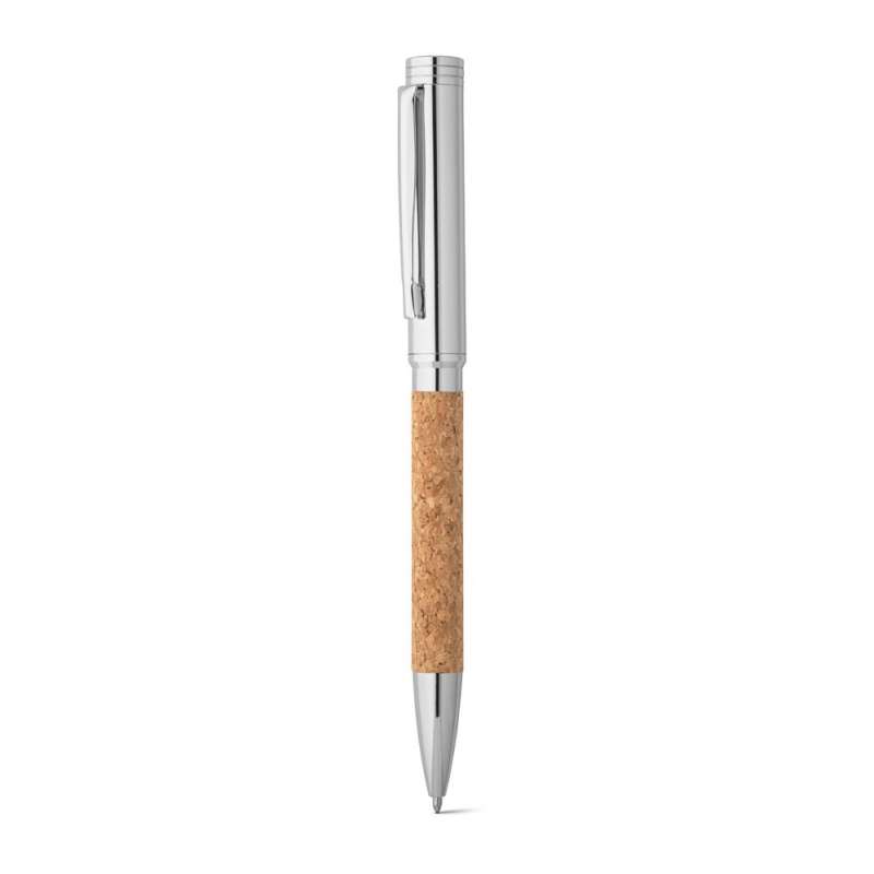 Penna a sfera in sughero e metallo 11x137 mm - Stylo en métal a prezzi all'ingrosso