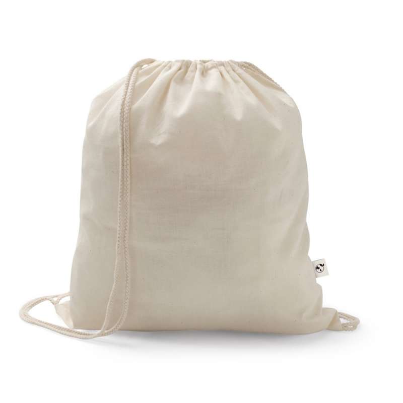 Recycled Cotton and Polyester Backpack 370x410mm - Backpack at wholesale prices