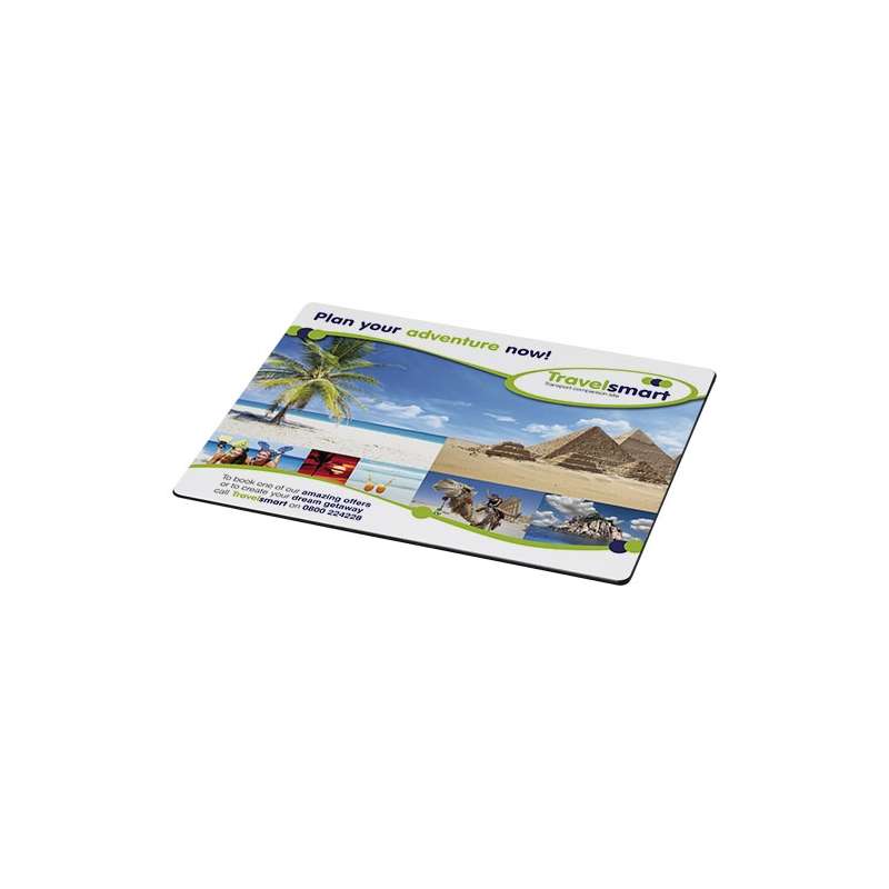 Rectangular 24x19 cm Recycled Mouse Pad - Computer accessory at wholesale prices Rectangular 24x19 cm Recycled Mouse Pad - Computer accessory at wholesale prices