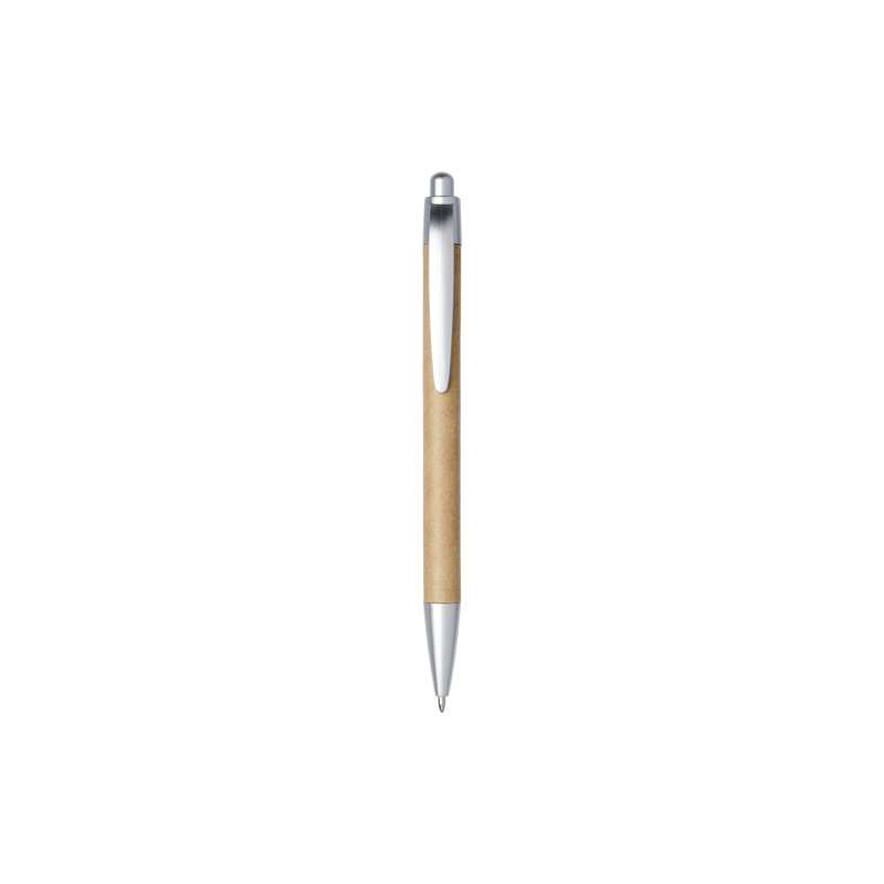 Penna a sfera in carta riciclata 13,8 cm a prezzi all'ingrosso - Prodotto riciclato a prezzi all'ingrosso Penna a sfera in carta riciclata 13,8 cm a prezzi all'ingrosso - Prodotto riciclato a prezzi all'ingrosso