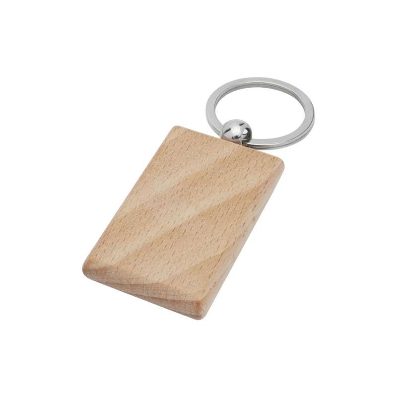 Llavero rectangular de madera de haya 5,5x3,5 cm a precios de mayorista - Llavero de madera a precios de mayorista Llavero rectangular de madera de haya 5,5x3,5 cm a precios de mayorista - Llavero de madera a precios de mayorista