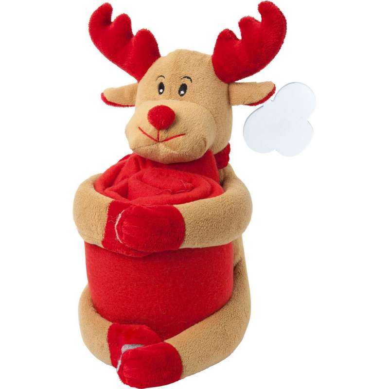 Peluche con manta polar 102 x 77 cm - Juegos y juguetes a precios de mayorista Peluche con manta polar 102 x 77 cm - Juegos y juguetes a precios de mayorista