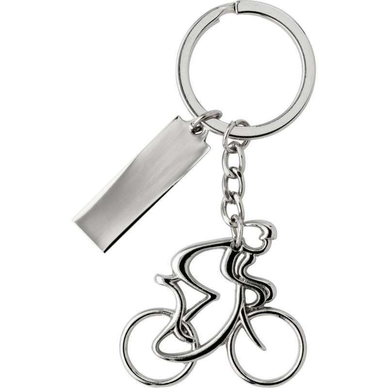 Portachiavi in metallo ciclista con incisione a prezzi all'ingrosso - Portachiavi in metallo a prezzi all'ingrosso Portachiavi in metallo ciclista con incisione a prezzi all'ingrosso - Portachiavi in metallo a prezzi all'ingrosso