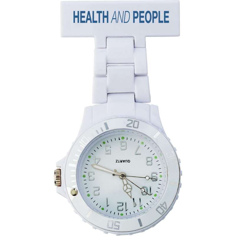 Reloj broche enfermera plástico 3 cm - Reloj mujer a precios de mayorista Reloj broche enfermera plástico 3 cm - Reloj mujer a precios de mayorista