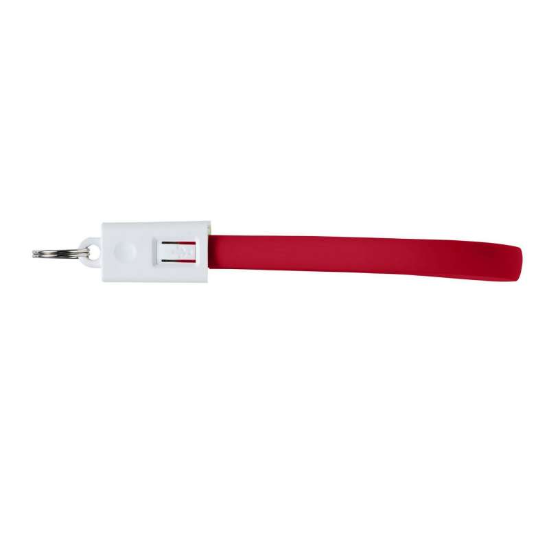 22 cm Silicone USB/Lightning Charging Cable at wholesale prices - Charging cable at wholesale prices 22 cm Silicone USB/Lightning Charging Cable at wholesale prices - Charging cable at wholesale prices
