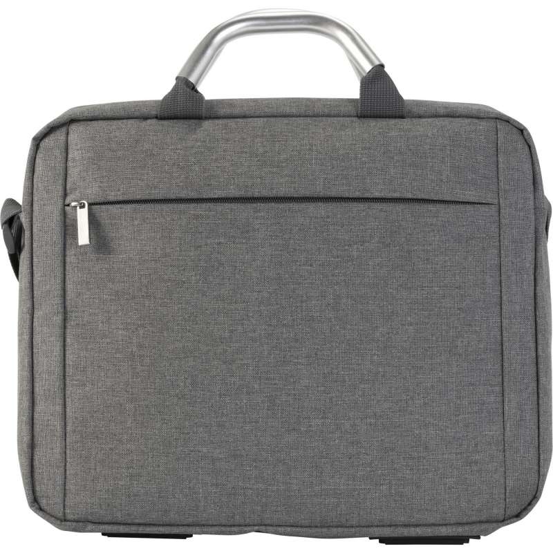 Schwarze 13'' Polycanvas Laptoptasche mit Griffen - Tasche zu Großhandelspreisen Schwarze 13'' Polycanvas Laptoptasche mit Griffen - Tasche zu Großhandelspreisen